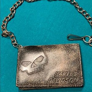 Harley Davidson trifold wallet. Never used